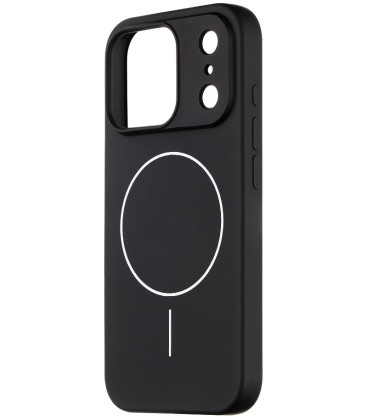 Juodas dėklas Apple iPhone 17 Pro / 18 Pro telefonui "OBAL:ME MagNetix Matte TPU Cover"