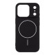 Juodas dėklas Apple iPhone 17 Pro / 18 Pro telefonui "OBAL:ME MagNetix Matte TPU Cover"