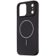 Juodas dėklas Apple iPhone 17 Pro Max / 18 Pro Max telefonui "OBAL:ME MagNetix Matte TPU Cover"