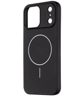 Juodas dėklas Apple iPhone 17 Pro Max / 18 Pro Max telefonui "OBAL:ME MagNetix Matte TPU Cover"