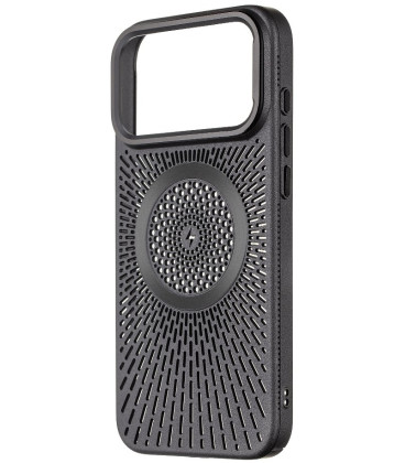 Juodas dėklas Apple iPhone 17 Pro Max telefonui "OBAL:ME MagNetix Float Cover"