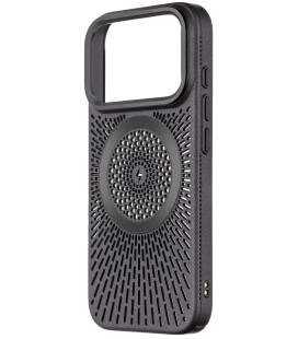 Juodas dėklas Apple iPhone 17 Pro telefonui "OBAL:ME MagNetix Float Cover"