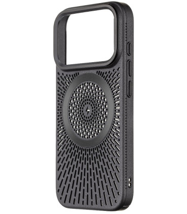 Juodas dėklas Apple iPhone 17 Pro telefonui "OBAL:ME MagNetix Float Cover"