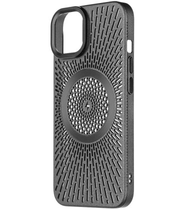 Juodas dėklas Apple iPhone 13 telefonui "OBAL:ME MagNetix Float Cover"