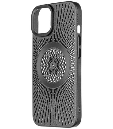 Juodas dėklas Apple iPhone 15 telefonui "OBAL:ME MagNetix Float Cover"