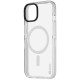 Baltas / skaidrus dėklas Apple iPhone 14 telefonui "OBAL:ME MagNetix Bumper Cover"