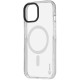 Baltas / skaidrus dėklas Apple iPhone 15 telefonui "OBAL:ME MagNetix Bumper Cover"