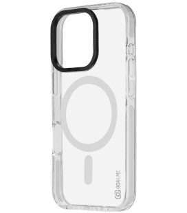 Baltas / skaidrus dėklas Apple iPhone 16 Pro telefonui "OBAL:ME MagNetix Bumper Cover"