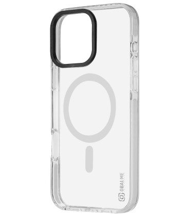 Baltas / skaidrus dėklas Apple iPhone 16 Pro Max telefonui "OBAL:ME MagNetix Bumper Cover"