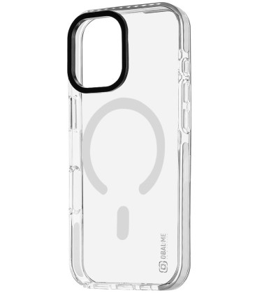 Baltas / skaidrus dėklas Apple iPhone 17 telefonui "OBAL:ME MagNetix Bumper Cover"