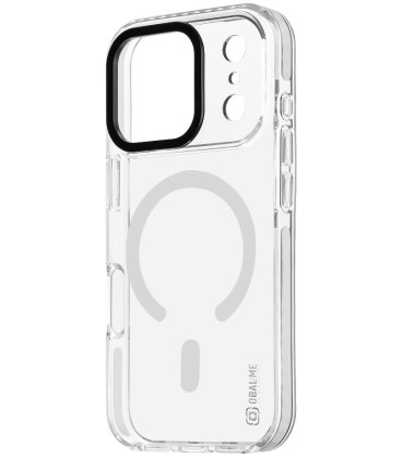 Baltas / skaidrus dėklas Apple iPhone 17 Pro / 18 Pro telefonui "OBAL:ME MagNetix Bumper Cover"