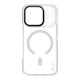 Baltas / skaidrus dėklas Apple iPhone 17 Pro / 18 Pro telefonui "OBAL:ME MagNetix Bumper Cover"