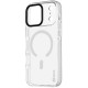 Baltas / skaidrus dėklas Apple iPhone 17 Pro Max / 18 Pro Max telefonui "OBAL:ME MagNetix Bumper Cover"