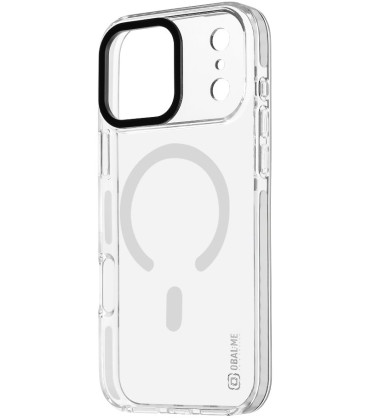 Baltas / skaidrus dėklas Apple iPhone 17 Pro Max telefonui "OBAL:ME MagNetix Bumper Cover"