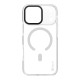 Baltas / skaidrus dėklas Apple iPhone 17 Pro Max / 18 Pro Max telefonui "OBAL:ME MagNetix Bumper Cover"