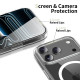 Skaidrus dėklas Apple iPhone 17 Pro Max telefonui "Tech-Protect Flexair Hybrid CC Magsafe"