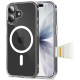 Skaidrus dėklas Apple iPhone 17 telefonui "Tech-Protect Flexair Hybrid CC Magsafe"