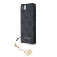 Pilkas dėklas Apple iPhone 16E telefonui "Guess 4G Charm Case"