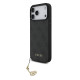 Pilkas dėklas Apple iPhone 17 Pro Max telefonui "Guess 4G Charm Case"