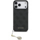 Pilkas dėklas Apple iPhone 17 Pro Max telefonui "Guess 4G Charm Case"