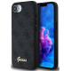 Juodas dėklas Apple iPhone 16E / 17E telefonui "Guess 4G Script Logo MagSafe Case"