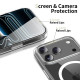 Skaidrus dėklas Apple iPhone 17 Pro telefonui "Tech-Protect Flexair Hybrid CC Magsafe"