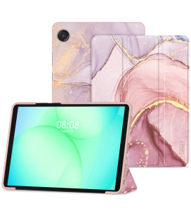 Atverčiamas dėklas Samsung Galaxy A9 / A11 8.7 planšetei "Tech-Protect Smartcase Marble"