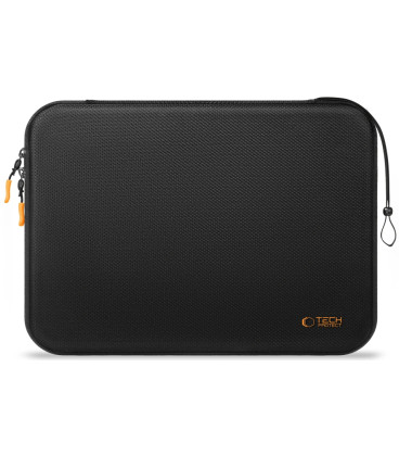 Juodas / oranžinis nešiojamo kompiuterio dėklas 13-14" "Tech-Protect HardPouch"
