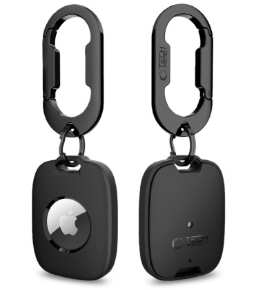 Juodas dėklas Apple Airtag 1 / 2 "Tech-Protect Velar"
