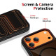 Juodas / raudonas dėklas Apple iPhone 17 Pro / 18 Pro telefonui "Tech-Protect MagHybrid Magsafe"