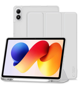 Pilkas atverčiamas dėklas Xiaomi Poco Pad M1 / Redmi Pad 2 Pro 12.1 planšetei "Tech-Protect SC"