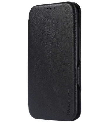 Juodas dėklas Samsung Galaxy A17 / A18 4G / 5G telefonui "HDD Classic Wallet Case"