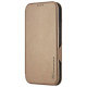 Auksinės spalvos dėklas Samsung Galaxy A17 / A18 4G / 5G telefonui "HDD Classic Wallet Case"
