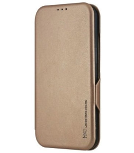 Auksinės spalvos dėklas Samsung Galaxy A17 / A18 4G / 5G telefonui "HDD Classic Wallet Case"