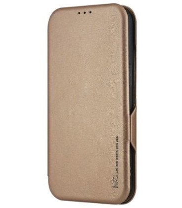 Auksinės spalvos dėklas Samsung Galaxy A17 / A18 4G / 5G telefonui "HDD Classic Wallet Case"