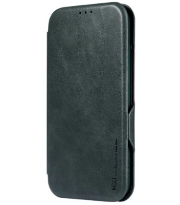 Žalias dėklas Apple iPhone 12 / 12 Pro telefonui "HDD Classic Wallet Case"