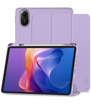 Violetinis atverčiamas dėklas Xiaomi Redmi Pad 2 11.0 planšetei "Tech-Protect SC"