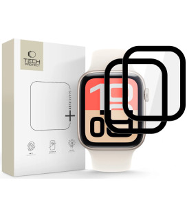 Ekrano apsauga Apple Watch 4 / 5 / 6 / SE 1 / 2 / 3 (40mm) laikrodžiui "Tech-Protect Glass Flex+ 2-Pack"