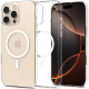 Skaidrus (Baltas) dėklas Apple iPhone 16 Pro Max telefonui "Spigen Thin Fit T MAG Magsafe"