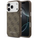 Rudas dėklas Apple iPhone 17 Pro Max telefonui "Guess 4G MagSafe Case"