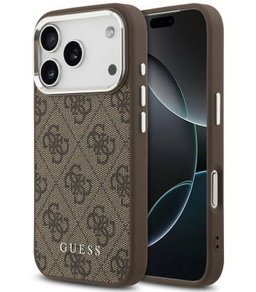 Rudas dėklas Apple iPhone 17 Pro Max telefonui "Guess 4G MagSafe Case"