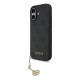 Pilkas dėklas Apple iPhone 17 telefonui "Guess 4G Charm Case"