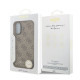 Rudas dėklas Apple iPhone 17 telefonui "Guess 4G Charm Case"