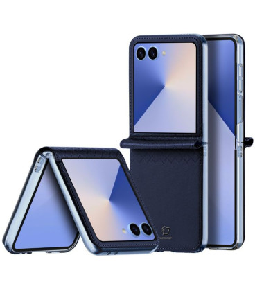 Mėlynas dėklas Samsung Galaxy Z Flip7 telefonui "Dux Ducis Bril" 