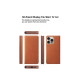 Juodas atverčiamas dėklas Samsung Galaxy A17 / A18 4G / 5G telefonui "HDD Magnetic Wallet Case"