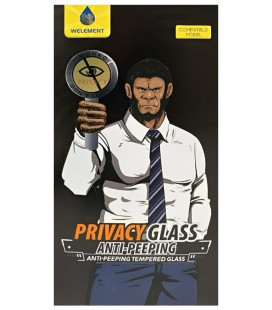 LCD apsauginis stikliukas Samsung A16 / A17 / A18 4G / 5G telefonui "ESD Anti-Static Privacy"