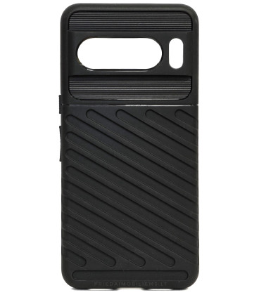 Juodas dėklas Google Pixel 8 Pro telefonui "Thunder Case"