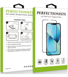 Juodas LCD apsauginis stikliukas Xiaomi Redmi 15 4G / 5G telefonui "2.5D Perfectionists"