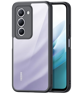 Juodas / skaidrus dėklas Xiaomi Redmi 15 4G telefonui "Dux Ducis Aimo"