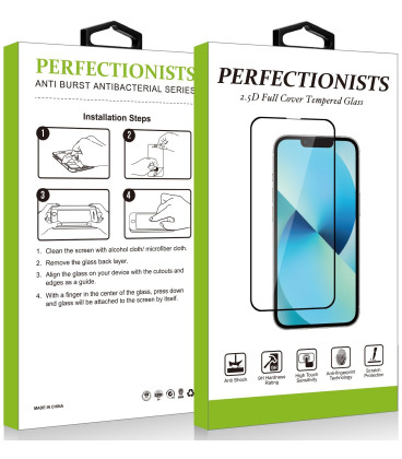 Juodas LCD apsauginis stikliukas Xiaomi Redmi 15T / 15T Pro telefonui "2.5D Perfectionists"